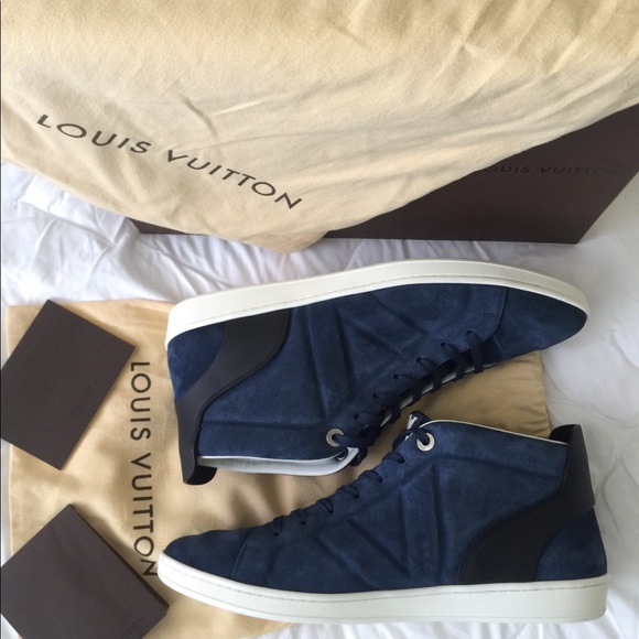 Louis Vuitton Suede Hightops - Picture 8 of 9